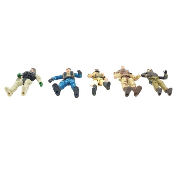 True Heroes The Corps Lanard Military Action Figure Toy 3.5" - 4" Mixed Lot of 5 - Picture 11 of 11
